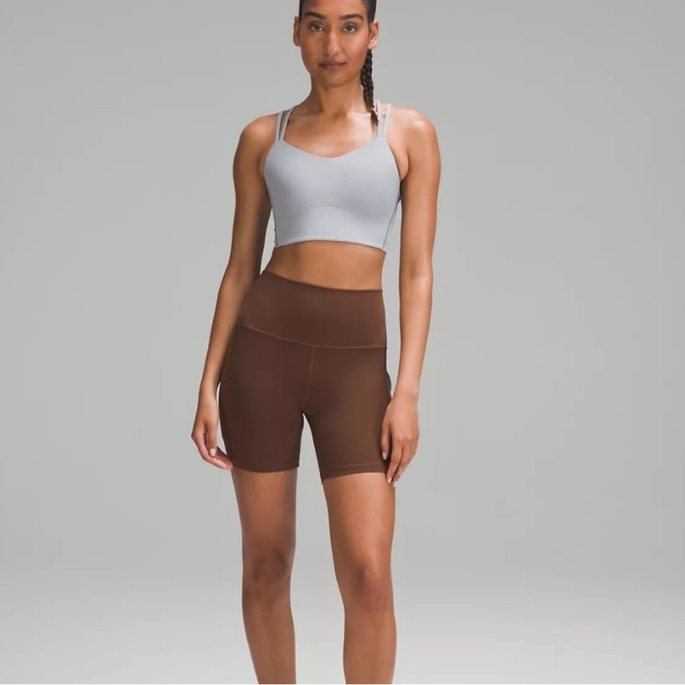 Lululemon Align High-Rise Biker Shorts with Pockets 6”
